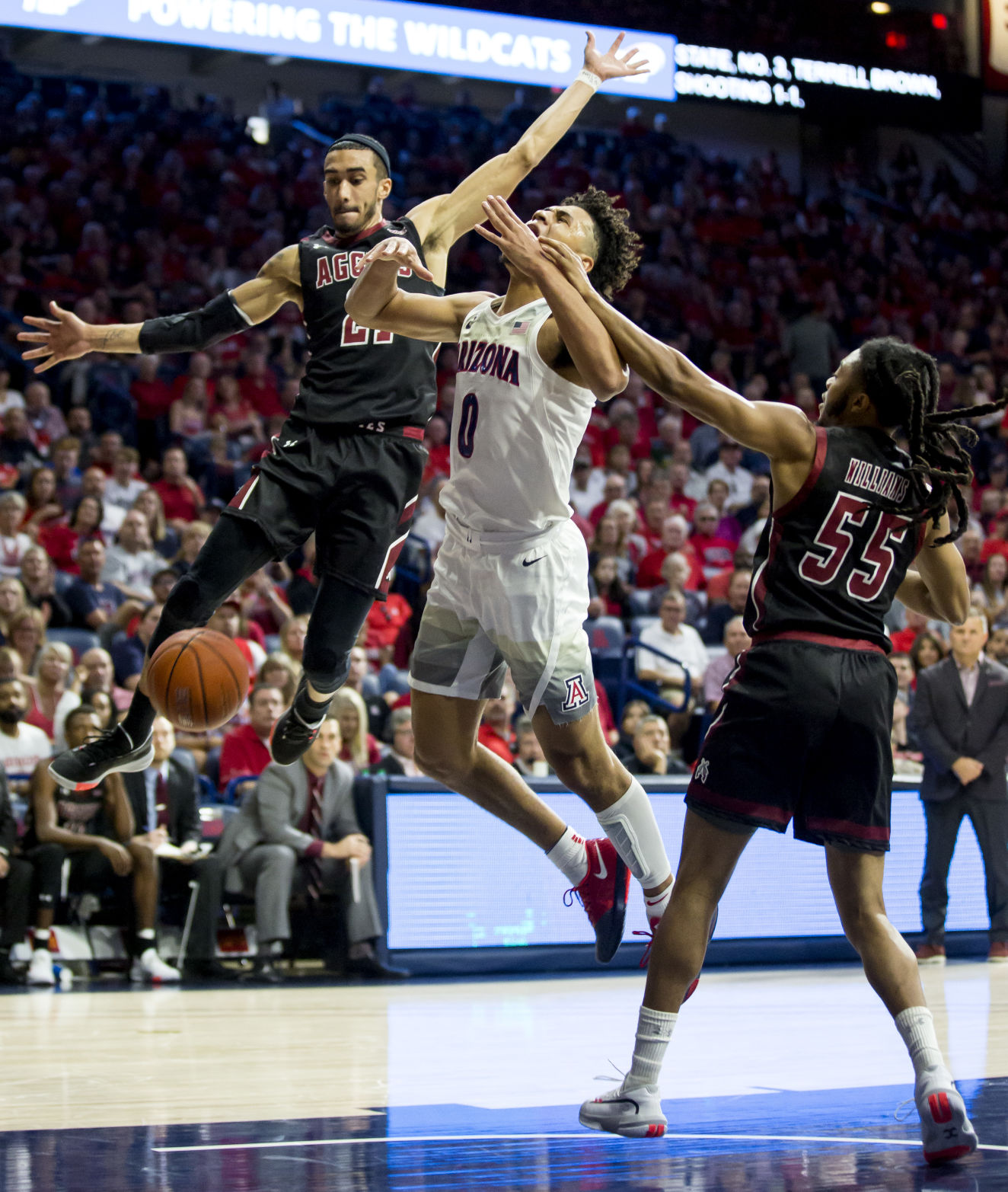 Arizona Wildcats vs New Mexico State Aggies